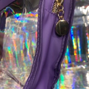 Tatcha Makeup - 2/$25 Purple/gold detailed Tatcha TSA-ok trav bag Tatcha Makeup - 2/$25 Purple/gold detailed Tatcha TSA-ok trav bag